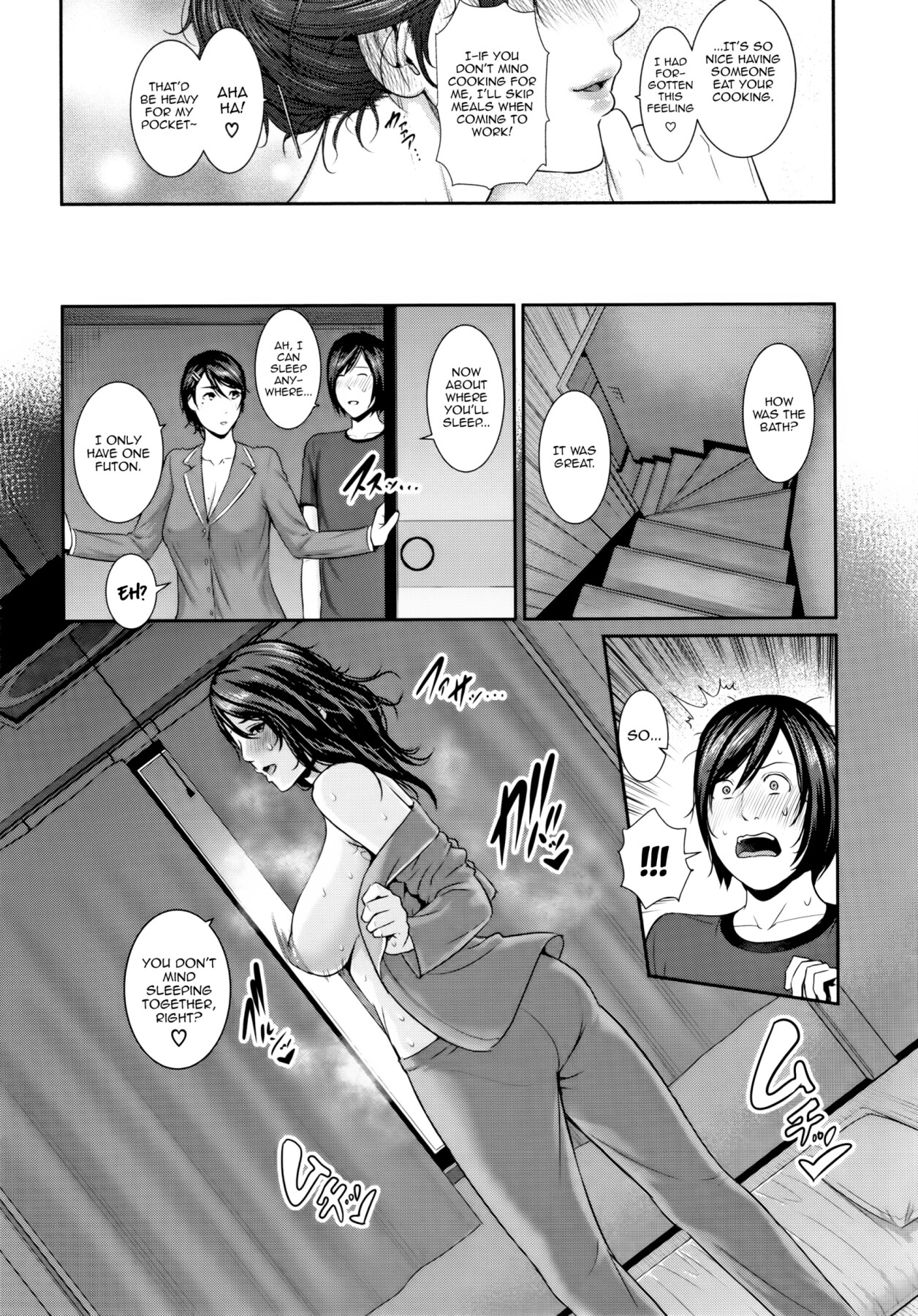 Hentai Manga Comic-Drowning in Sex With Mom-Read-112